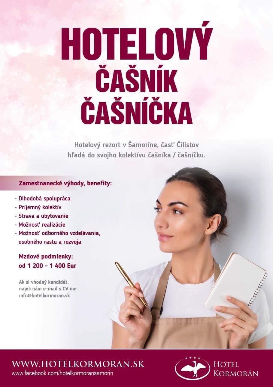 ponuka zamestnania - casnik